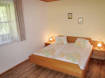 schlafzimmer - ferienwohnung, appartements in wagrain